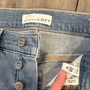 LOFT Women's Denim Skinny Jeans
